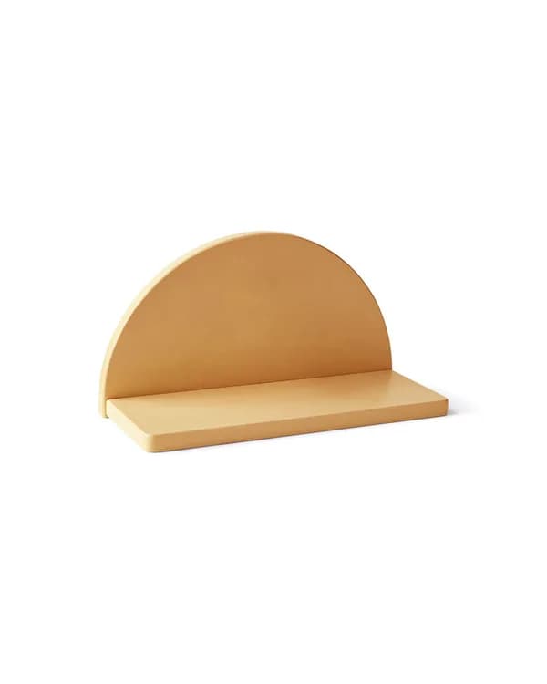 Kid's Concept - Rund hyllplan senap STAR