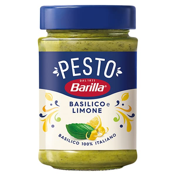 Basilikapesto sitruunalla Basilico e Limone Barilla 190g italialaista