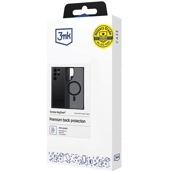 3MK Smoke MagCase Galaxy S23 Ultralle