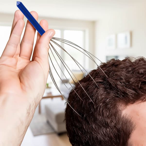 AYURVEDISK MASSAGEAPPARAT FÖR HÅRBOTTEN OCH HÅRBOTTENMASSAGE FÖR HÅRVÄXT
