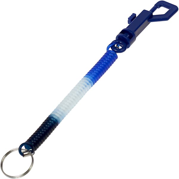 Avaimenperä jousella ja lukkokoukulla 20 cm - Avaimenperä, avaimenperä 12 kpl.