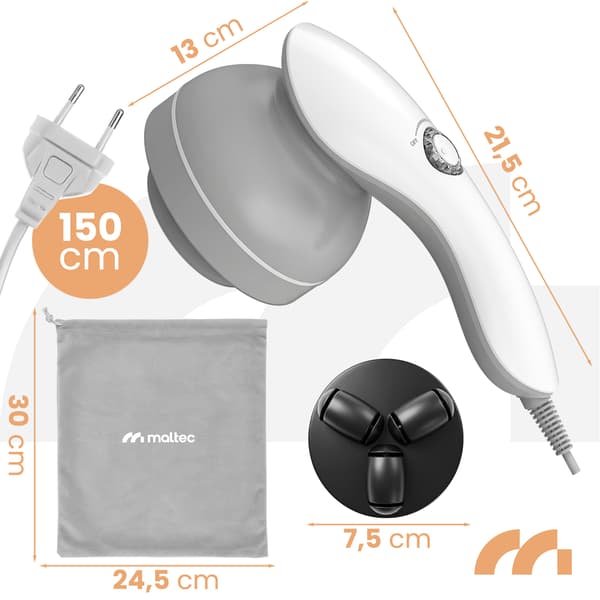 Anti-cellulite massageapparat til slankning af cellulite, krop, ben, opstramning