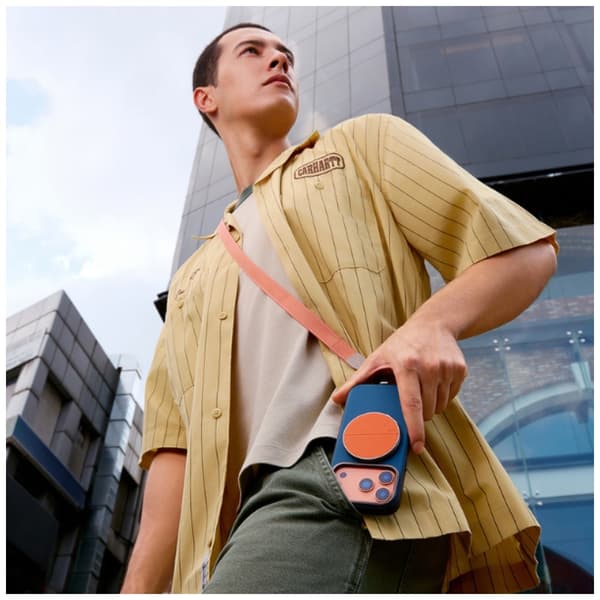 UNIQ Grivix Classic 360 Mount&Grip Stand Magnetisk Holder Orange
