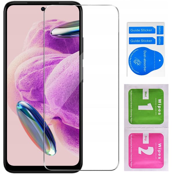 ETUI til Xiaomi Redmi Note 12S SMART MAGNET BOGETUI MARINEBLÅ + 9H GLAS