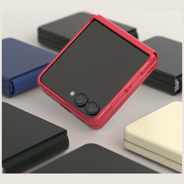 Araree Aero Flex-cover til Galaxy Z Flip7 lyserød