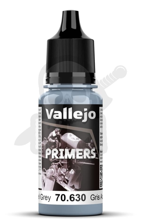VALL-70630 Ytprimer 18ml Stålgrå