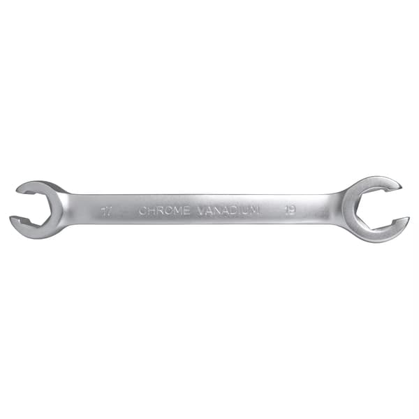 BREMSESLANGENØGLE ÅBEN RING CRV STÅL 17-19 MM