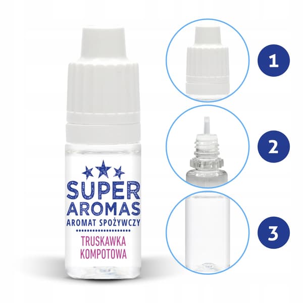 Superaromas Madsmag Jordbærkompot 10 ml