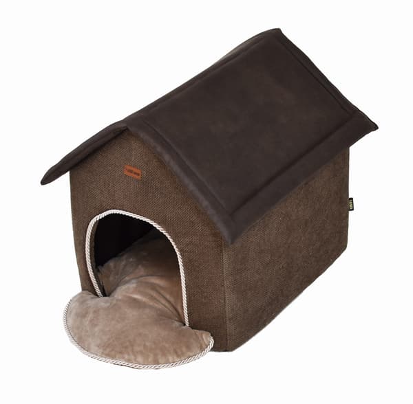 STELLA brunt hundehus