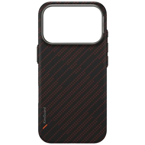 UNIQ Keva EDGE MagSafe-etui til iPhone 17 Pro, orange