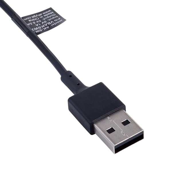 Fitbit Versa / Lite Akyga AK-SW-25 Oplader 1m USB-kabel til Smartwatch