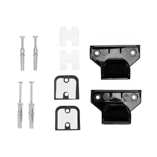 Springos HA7525 Upprullbar Trappgrind 80 cm Svart