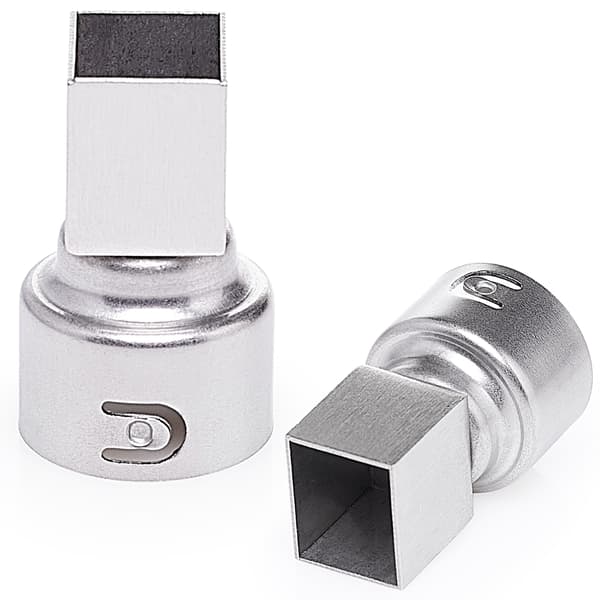 Rektangulær varmluftdyse 17x14mm