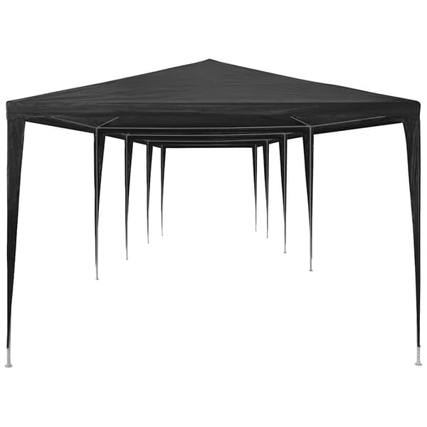 vidaXL Partytält, 3 x 12 m, PE, Antracit