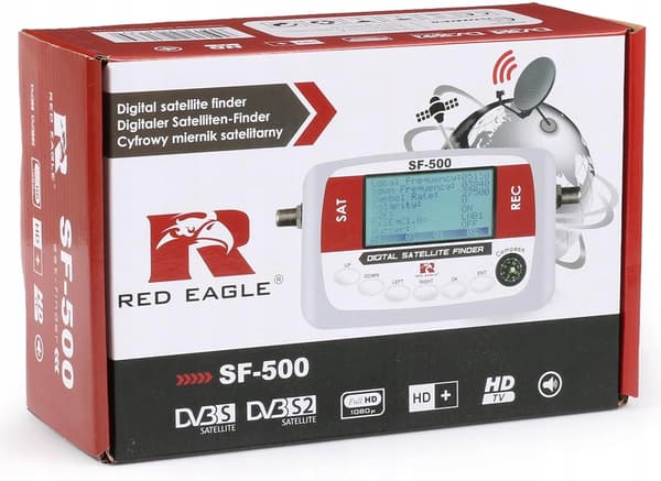 Red Eagle SF-500 DVB-S2 digital satellitsignalmåler