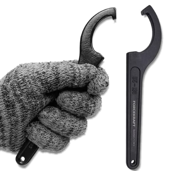 FORCEKRAFT Radiaalinen iskukoukkuavain 115-130 mm Cr-Mo