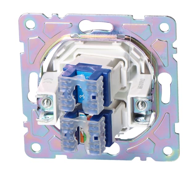 RJ45/RJ11-uttag, vit, beta online