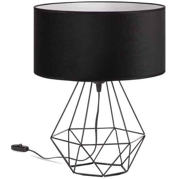Tornado ADB-lampa, svart sammet