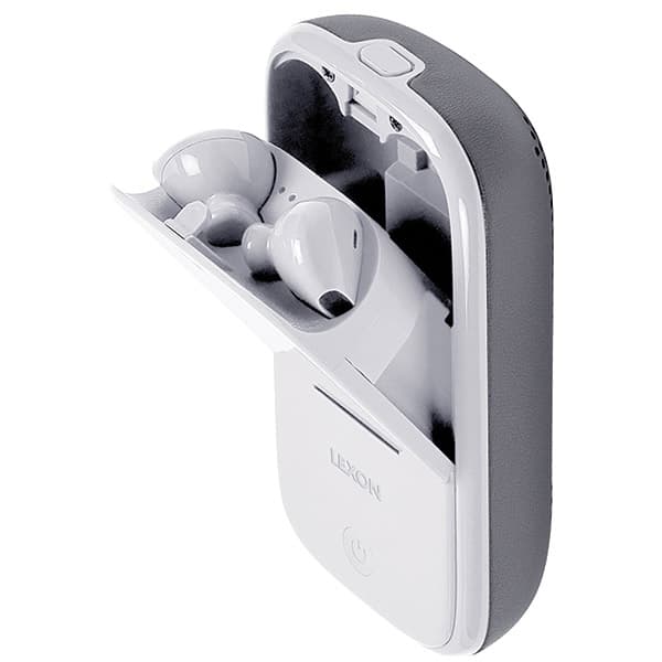 Lexon Speakerbuds Langattomat Bluetooth-kuulokkeet Kaiuttimella Harmaa/Harmaa LA127G