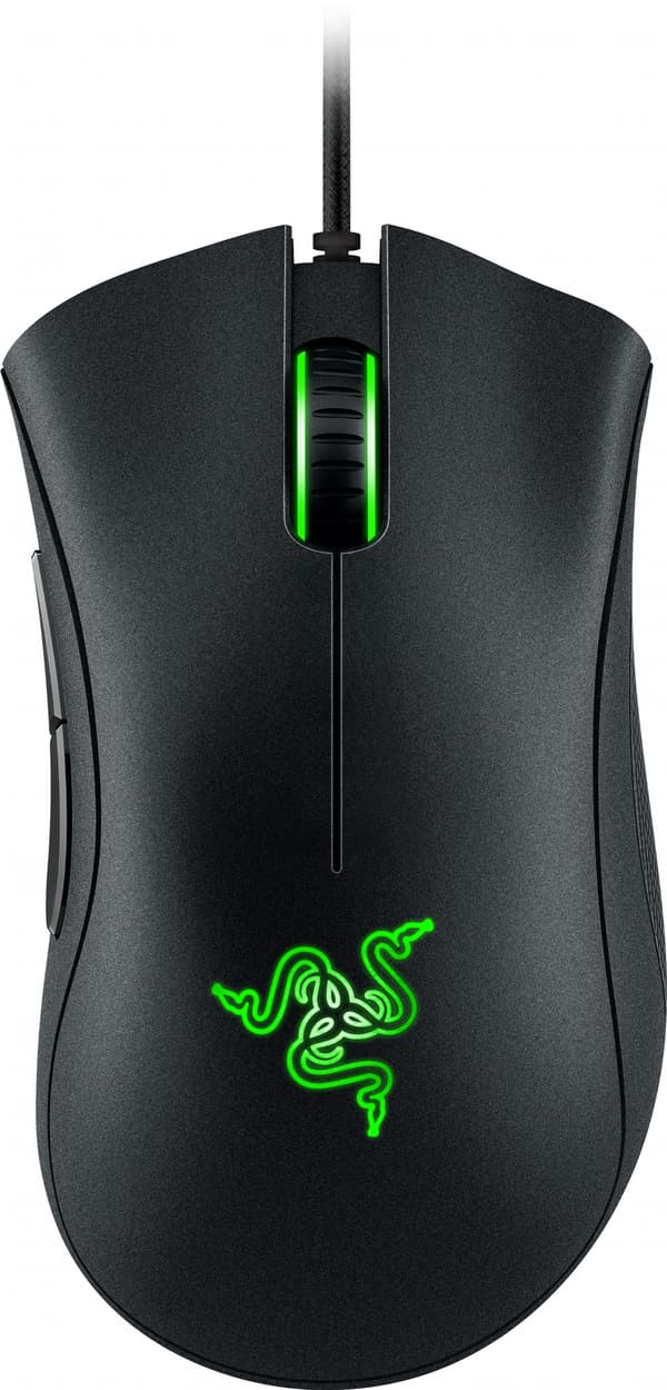 Razer DeathAdder Essential USB-mus sort (RZ01-03850100-R3M1)