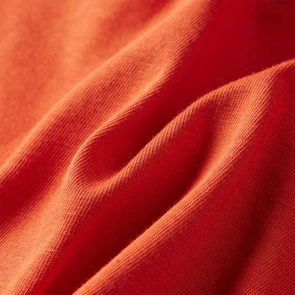 Børne langærmet T-shirt, orange, 92