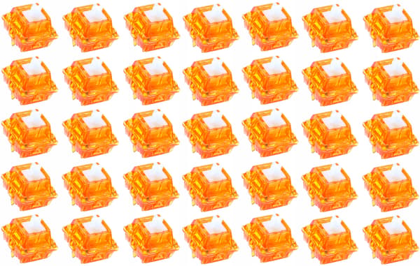 Prevail Epsilon V2 Orange Switch 35-pack Switch för Mekaniskt Tangentbord