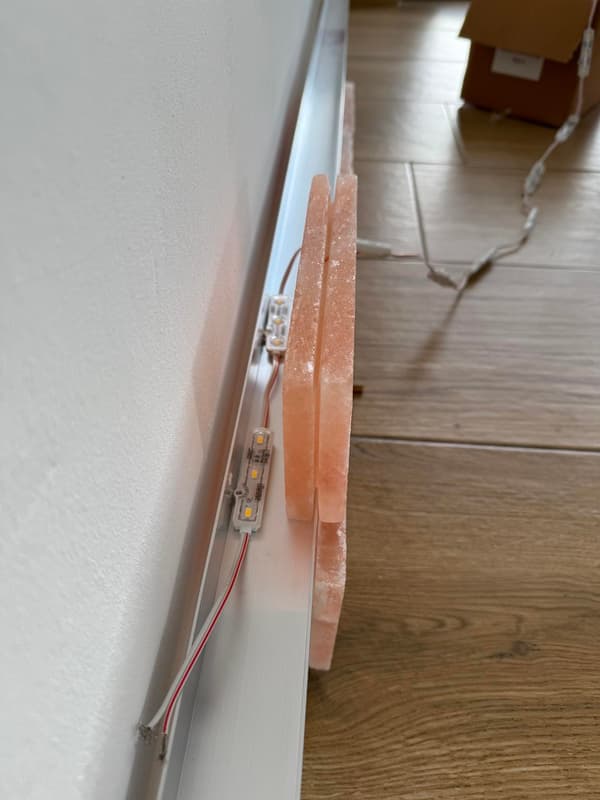 Profil för montering av saltstenar - 2 meter