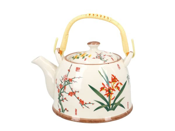 Keramisk elkedel med infuser