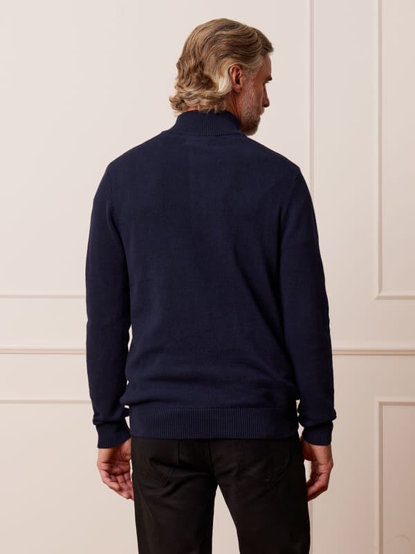 MARINEBLÅ ALTON SWEATER