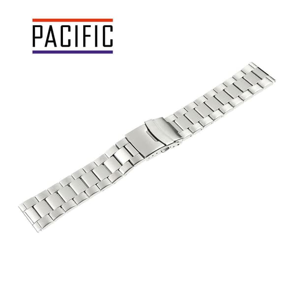 PACIFIC ARMBÅND 24 MM PVD SØLV SEMI MODEL 72