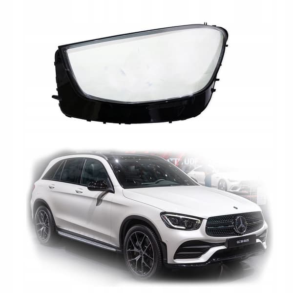 Vänster strålkastarkåpa Mercedes GLC X253 C253 efter facelift (2019 - 2022)