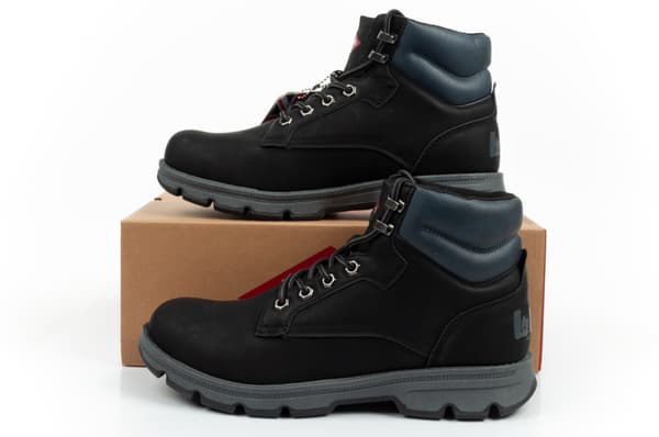 Lee Cooper Synthetic Black [LCJ-24-01-2948M] v.45