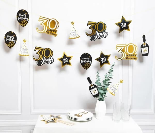 Fødselsdagsdekoration 30