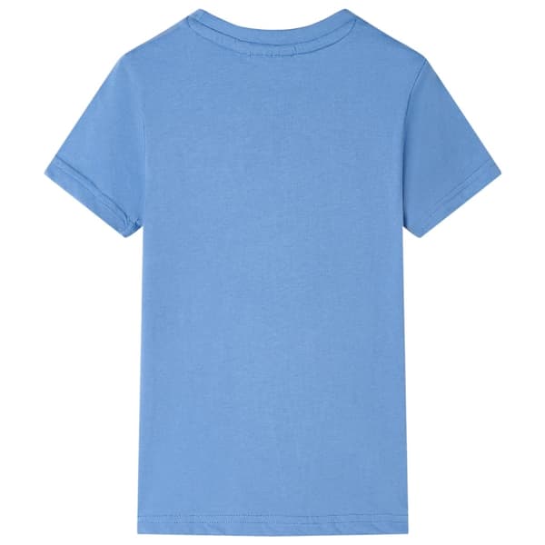 Barn-T-shirt, blå, 104