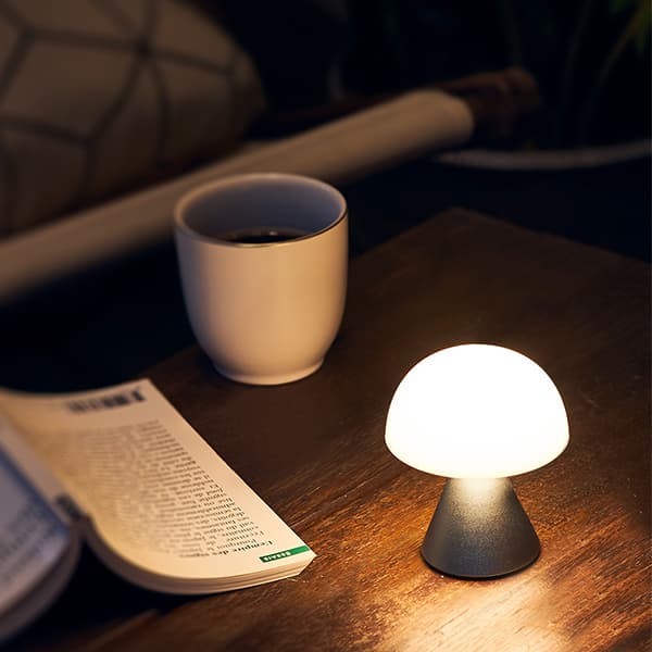 Lexon Mina Mini LED-lampa Svart