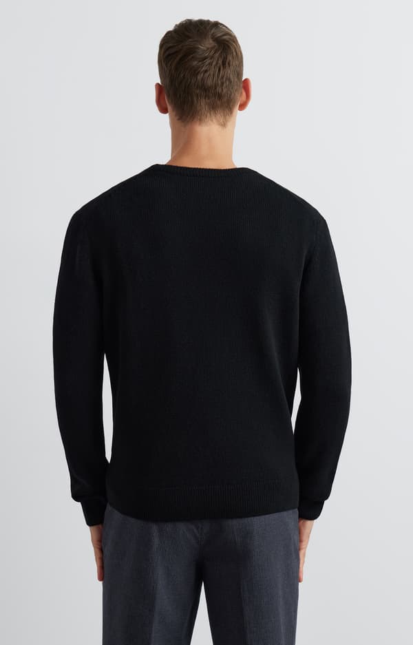 Rund hals sweater L