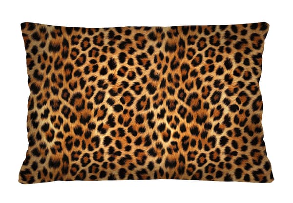 Pude - Leopardprint 40x60 cm