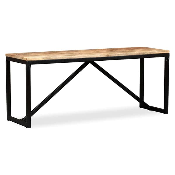 vidaXL Mangopuupenkki 110x35x45 cm