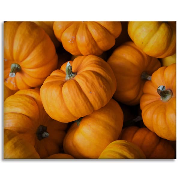 Canvastavla Kök Höstpumpor 100x80 cm