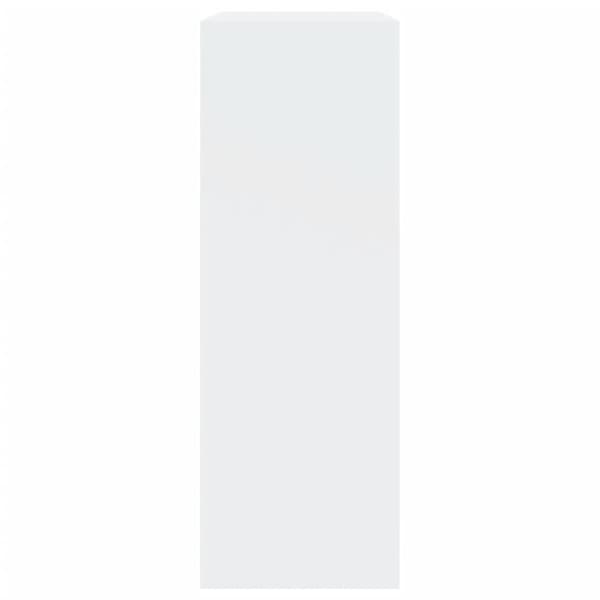 vidaXL Skoskåp vit 80x34x96,5 cm träbaserat material