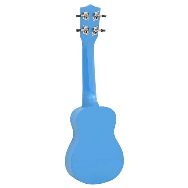 vidaXL Sopraanoukulele kotelolla lapsille, sininen, 21"
