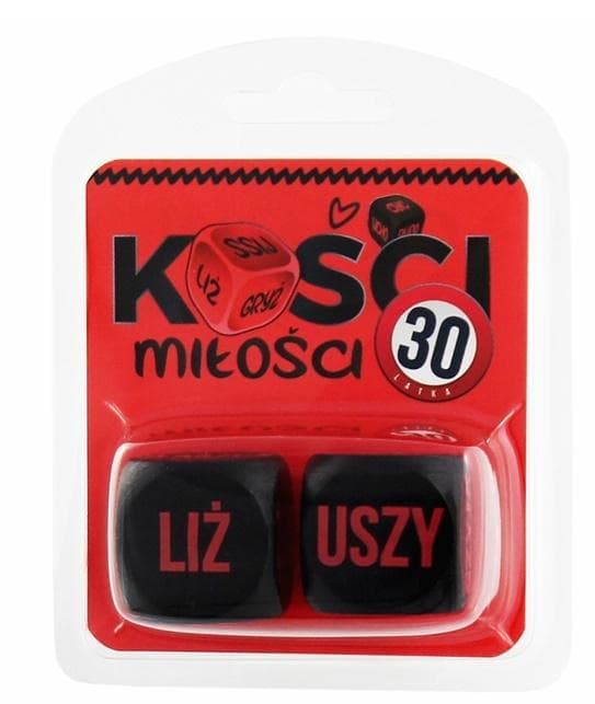 Rakkausluut 30 (punainen ja musta)