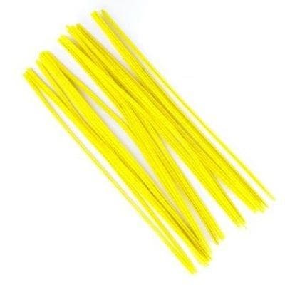 Kreativa trådar gula 30cm 25st