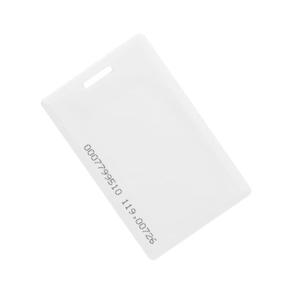 Mifare 13,56 MHz närhetsmagnetkort för RFID-system Vit