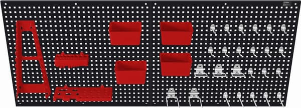 Metalværktøjstavle 112x45cm KD11897