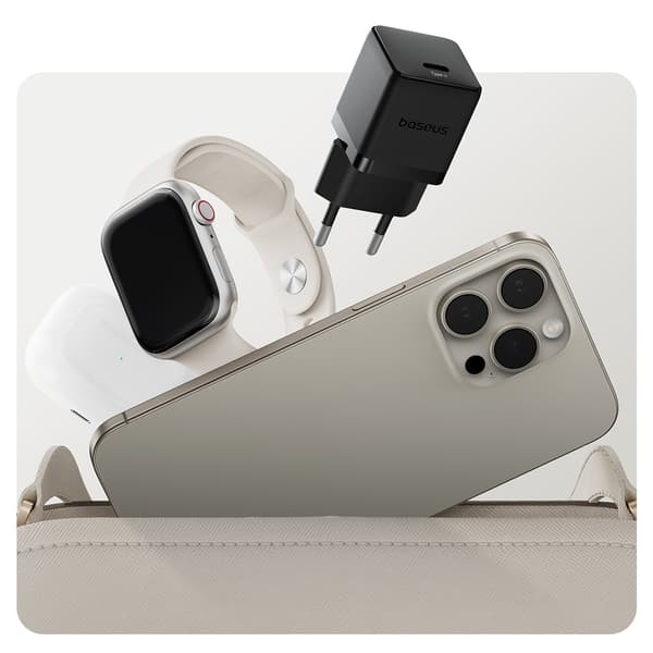 Palm 20W USB-C -seinälaturi - musta