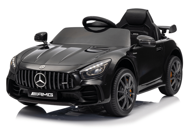 Mercedes GTR musta akkukäyttöinen auto