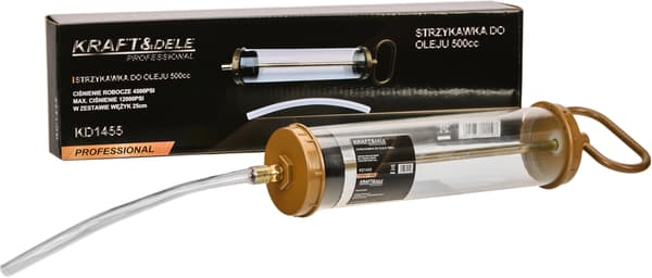 Oljespruta/sug 500cc KD1455