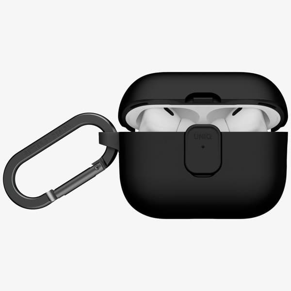UNIQ Clyde-etui til AirPods Pro 3. generation, sort og grå