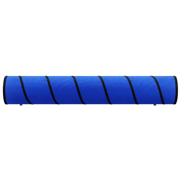 vidaXL Hundtunnel blå Ø 50x300 cm polyester